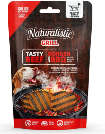 Naturalistic Grill Beef Burguer BBQ  120g