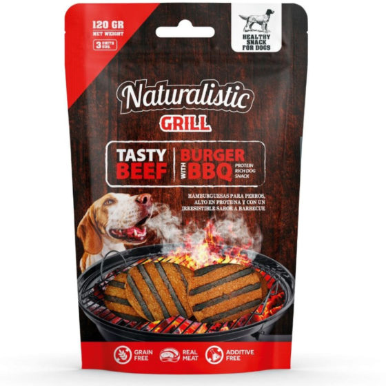 Naturalistic Grill Beef Burguer BBQ  120g