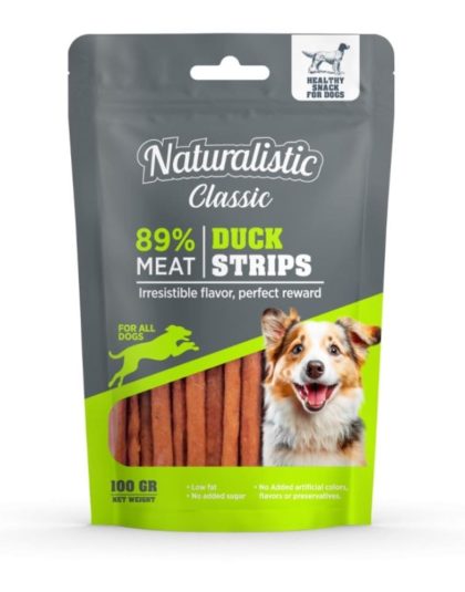 Naturalistic Classic Duck Strips 100gr