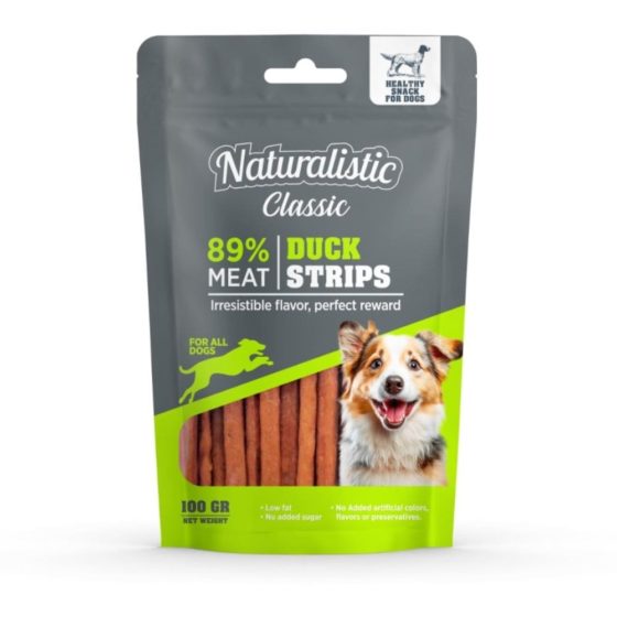 Naturalistic Classic Duck Strips 100gr