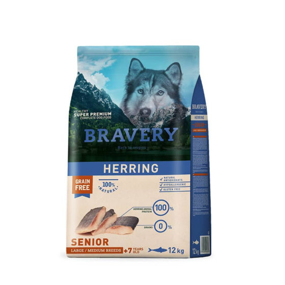 Bravery Senior Herring Large & Medium 12kg