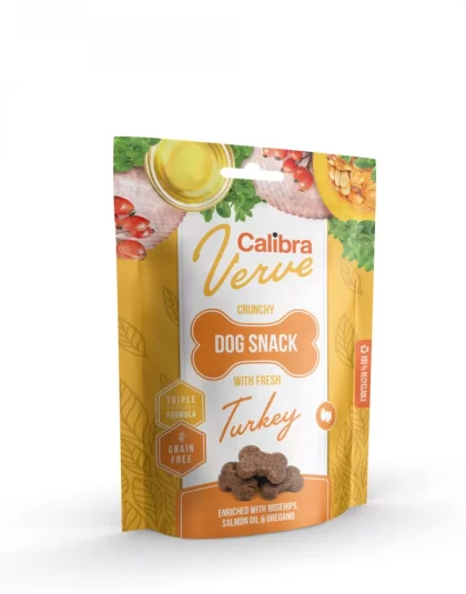 Calibra Dog Verve Crunchy Snack Fresh Turkey 150g