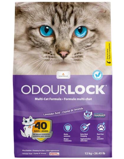 Arena Sanitaria Odour Lock Aroma Lavanda 12kg