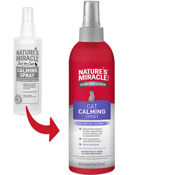 Natures Miracle No Stress Calming Cat Spray 236ml