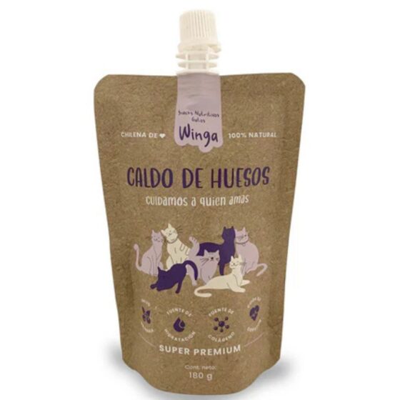 Winga Caldo de Huesos para Gatos 180gr