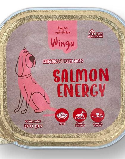 Winga Salmon Energy 300gr Snack para Perros