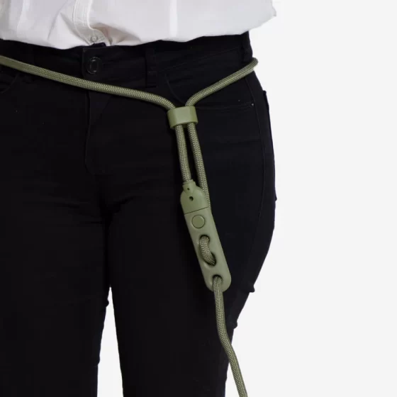ZeeDog Hands-Free Leash  Army Green - Imagen 2