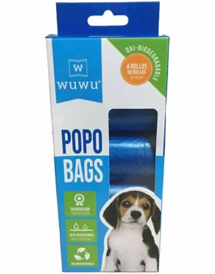 Popo Bags Wuwu Oxibiodegradables – 80und