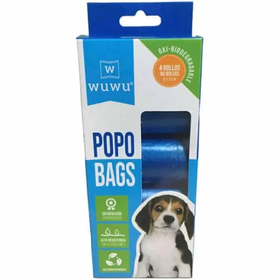 Popo Bags Wuwu Oxibiodegradables – 80und