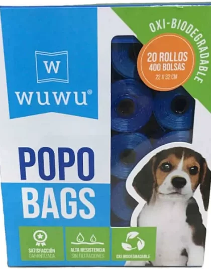 Wuwu Popo Bags Oxibiodegradables - 400und