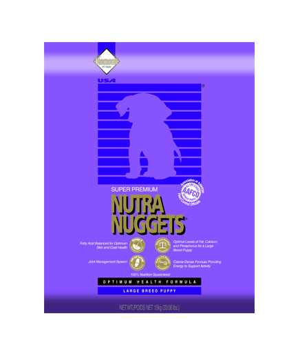Nutra Nuggets Large Breed Puppy 15 kg - Los Patiperros ...