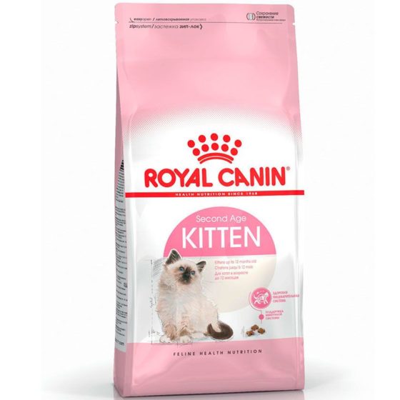 Royal Canin Kitten Second Age 4kg y 1,5 kg