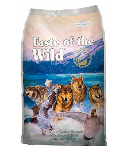 Taste Of The Wild Wetlands Duck 12,2 kg 5,6 kg y 2kg