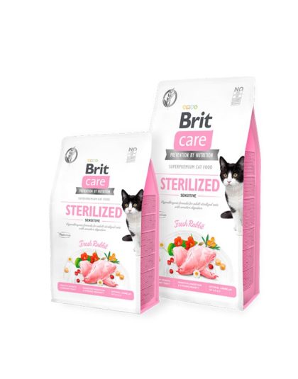 Brit Care Sterilized Sensitive 7 kg y 2 kg