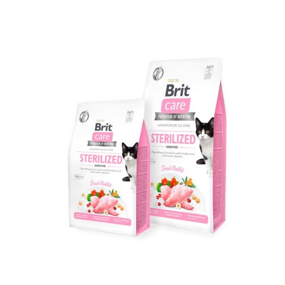 Brit Care Sterilized Sensitive 7 kg y 2 kg