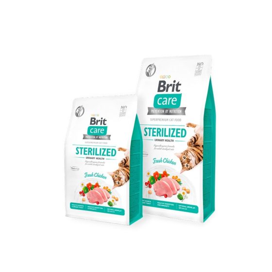 Brit Care Sterilized Urinary Health 7 kg y 2 kg