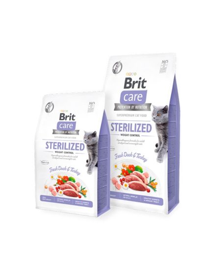 Brit Care Sterilized Weight Control 7 kg y 2 kg