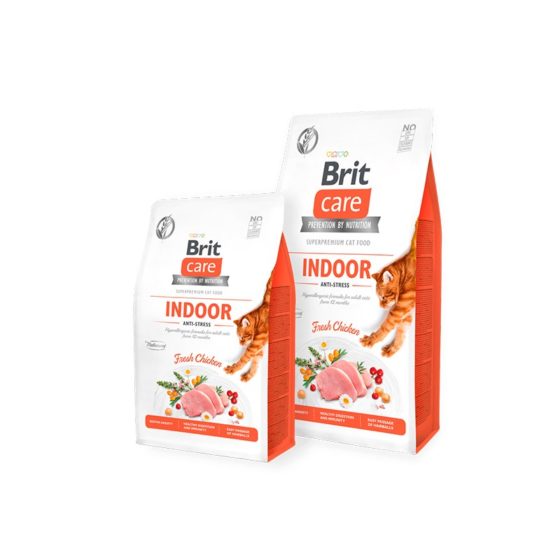 Brit Care Indoor Anti-Stress 7 kg y 2 kg