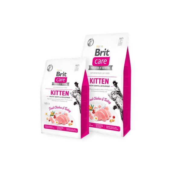 Brit Care Kitten 7 kg y 2 kg