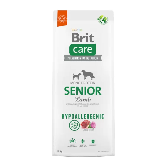 Brit Care Senior Cordero 12 kg y 3 kg