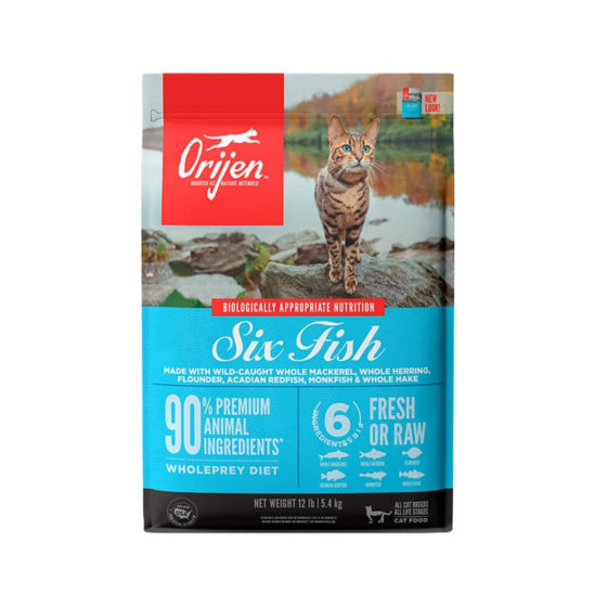 Orijen Six Fish Gatos 5,4 kg y 1,8 kg