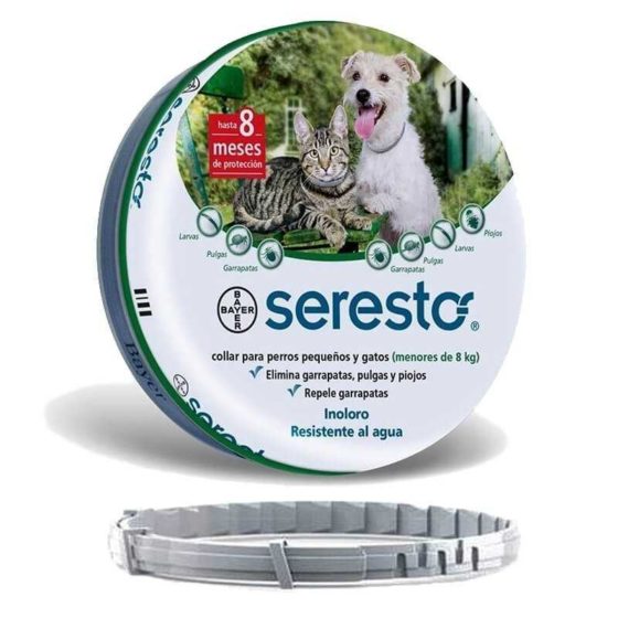 Seresto Collar Perros y Gatos ≤8 kg