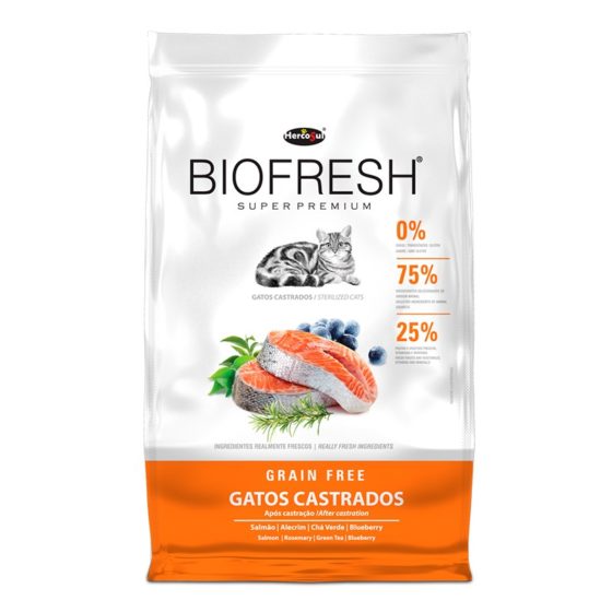 Biofresh Gatos Castrados Grain Free 7,5 kg y 1,5 kg
