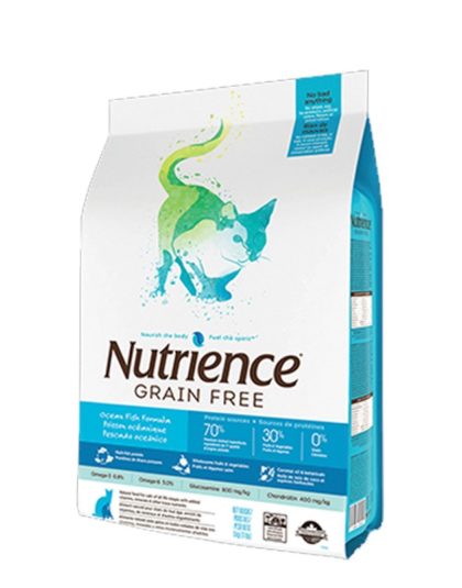 Nutrience Pescado Oceánico Grain Free Cat 5 kg y 2,5 kg