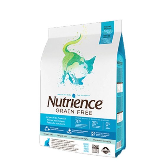 Nutrience Pescado Oceánico Grain Free Cat 5 kg y 2,5 kg
