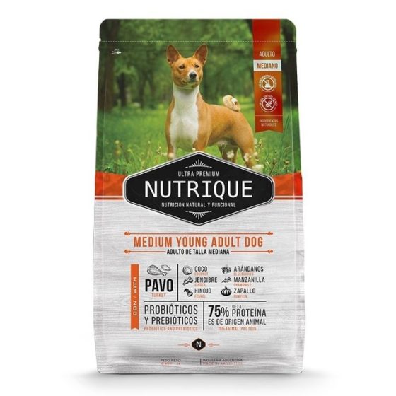 Nutrique Medium Young Adult Dog 12 kg