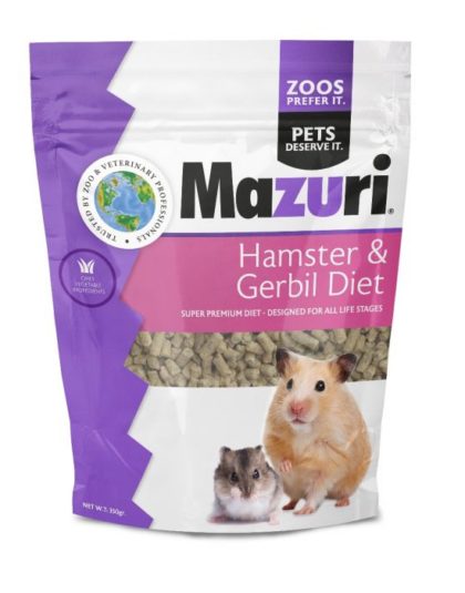Mazuri Hamster & Gerbil Diet 350 gr