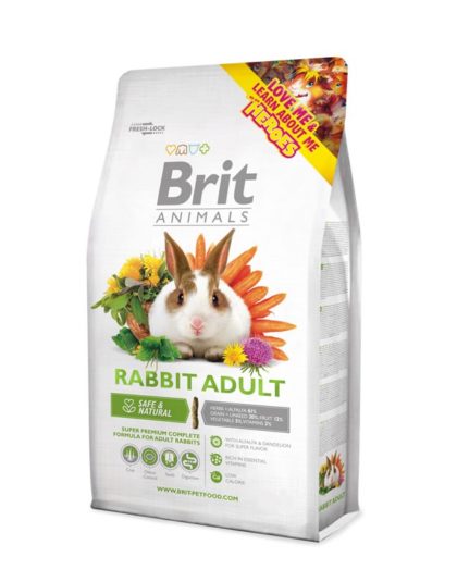 Brit Animals Rabbit Adult 1,5 kg y 300 gr