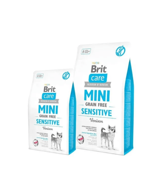 Brit Care Mini Sensitive GF 7 kg y 2 kg