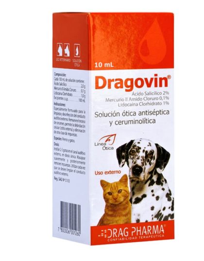 Dragovin Solución Ótica 10 ml