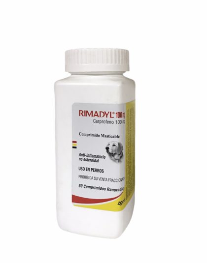 Rimadyl 100 mg 60 y 14 comprimidos