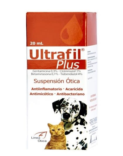 Ultrafil Plus Suspensión Ótica 20 ml