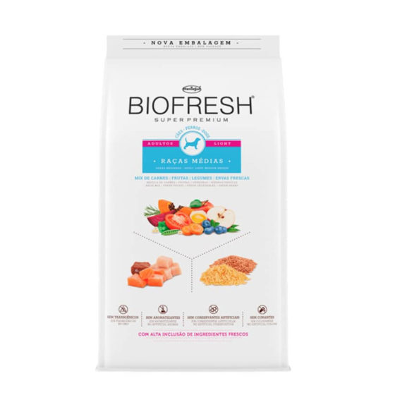 Biofresh Adulto Light Raza Mediana 10,1 kg y 3 kg
