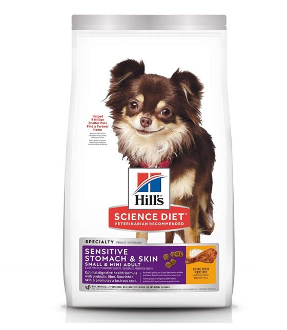 Hills Adulto Small Sciente Diet Sensitive Stomach & Skin 1,8 kg