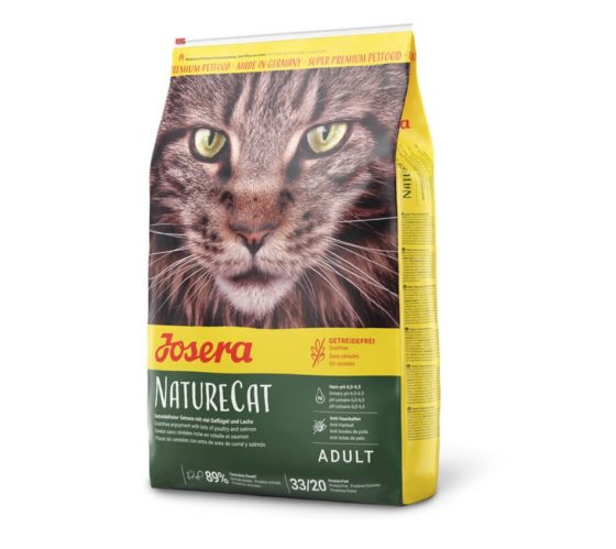 Josera Naturecat Grain Free 2 kg y 10 kg