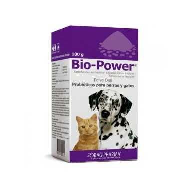 Bio-Power 100g Probiótico Para perros y gatos