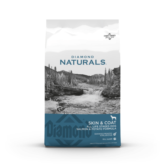 Diamond Naturals Skin & Coat Salmon - Potato 15 kg (REMPLAZO DE BOLSA AZUL)