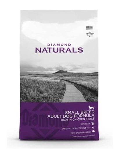 Diamond Naturals Small Breed Chicken & Rice 15 kg (REMPLAZO DE BOLSA NARANJA)