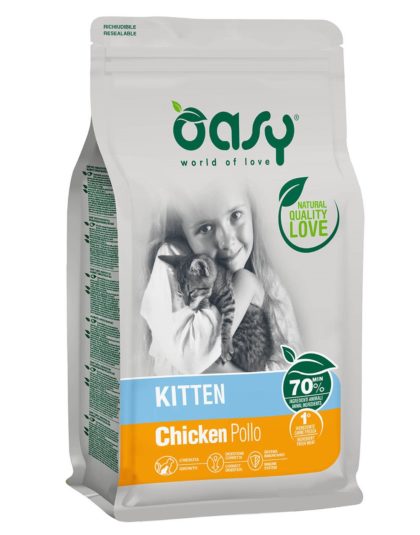 Oasy Kitten Pollo 1,5 kg