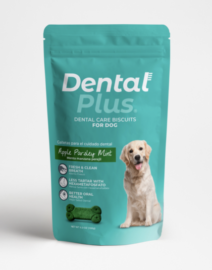 Galletas Dental Plus para Perros Perejil-Menta 180grs