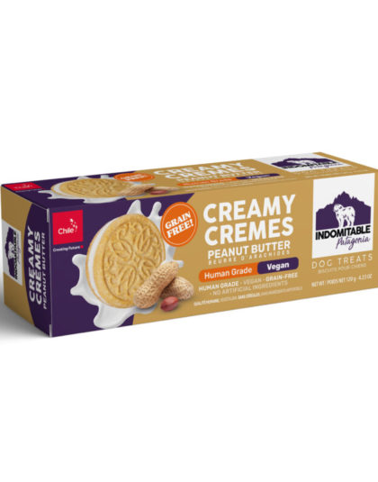 Galletas Indomitable Patagonia Creamy Cremes Mantequilla de Mani 120grs
