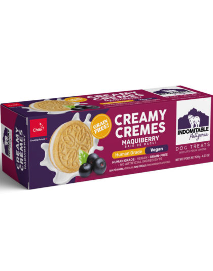 Galletas Indomitable Patagonia Creamy Cremes Maquiberry 120grs