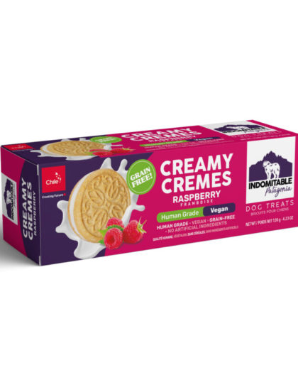 Galletas Indomitable Patagonia Creamy Cremes Frambuesa 120grs