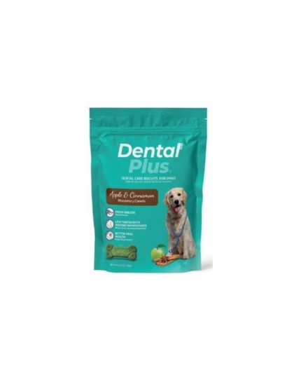 Galletas Dental Plus para Perros Manzana-Canela 180grs