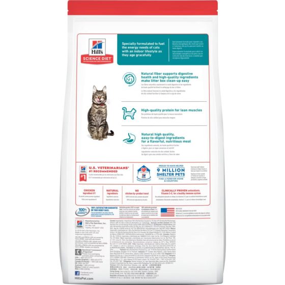 Hills Gato Adulto Indoor 7+ 1,58kg - Imagen 2