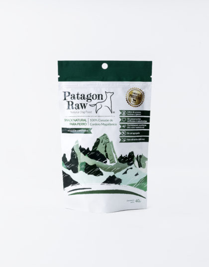 Snack Natural Para Perro Patagon Raw Cordero 40gr